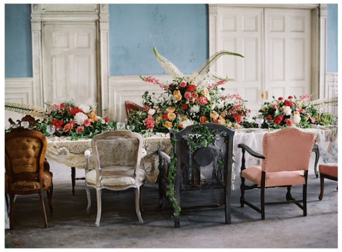 Envuelve tu boda en la magia de un jardín de flores - Foto Anne Robert Photography