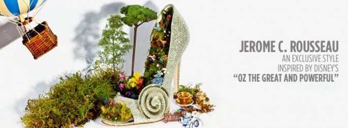 Zapatillas de novia inspiradas en la magia y el encanto de "Oz" - Foto Jerome C. Rousseau