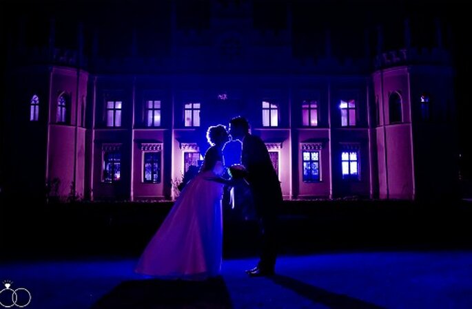 Auch bei Nacht eine Traumkulisse für Ihre Hochzeitsfotos. Foto: Katja Schünemann. www.ks-weddings.de