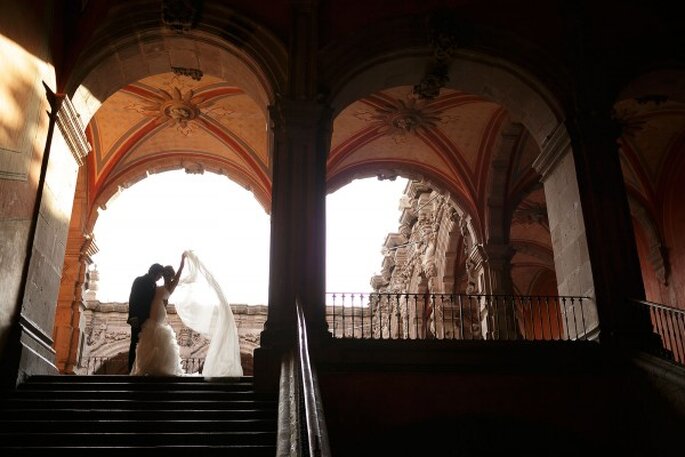 Real Wedding: Glamour y majestuosidad en la boda de Nab y Memo - Foto Marcos Valdés