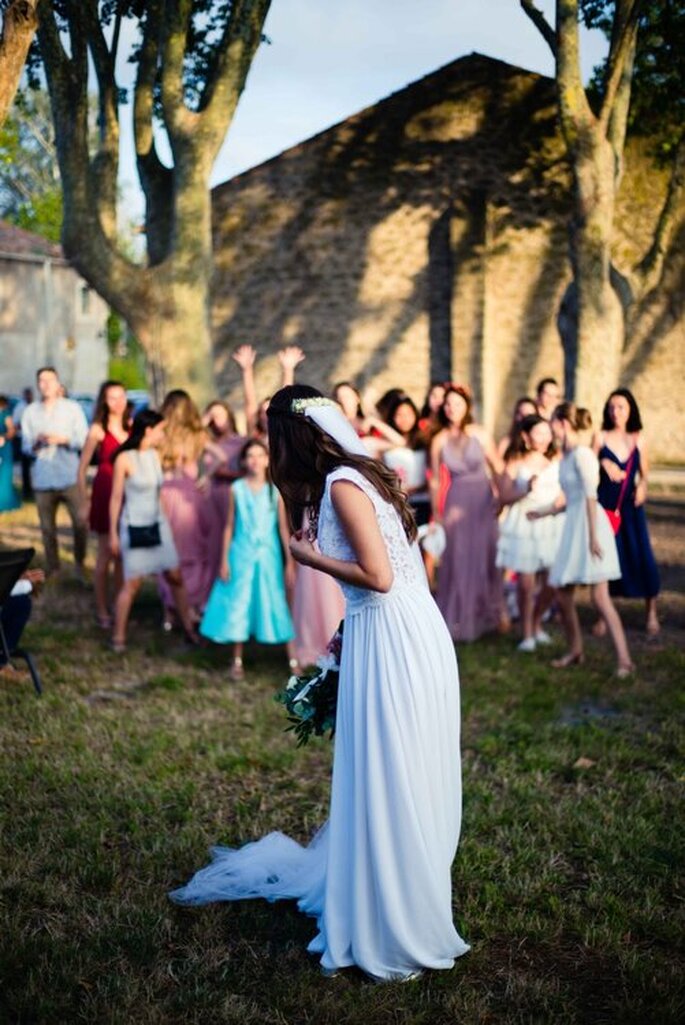 Le lancer de bouquet de la mariée - Tetiana Wedding 