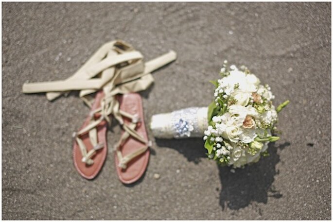 Real Wedding: Una boda perfecta en blanco - Foto Cherryblocks 