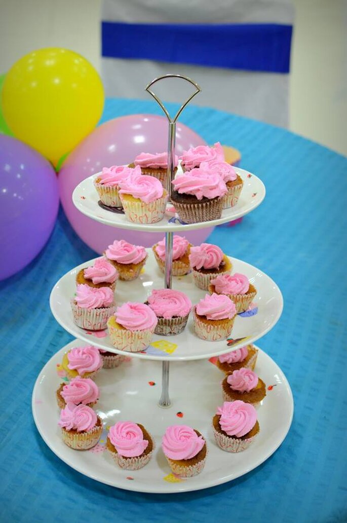 Photo: Pink Cupcakes.