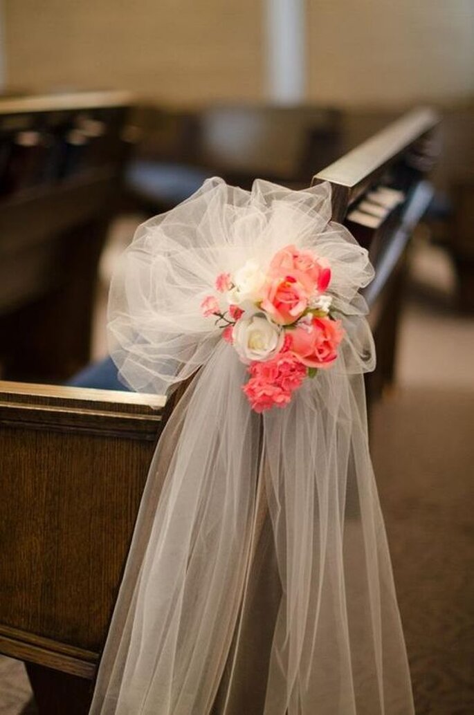 O tule, o seu melhor aliado para a decoração do seu casamento. Fascinante!