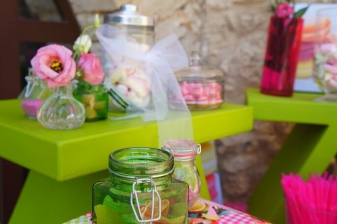 Aussi tendance qu'apprécié, le candy bar fait sensation dans un mariage ! - Photo : One Day Event