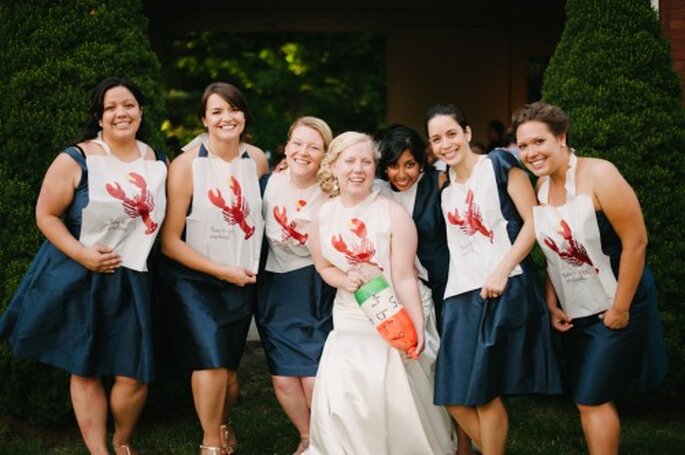 Colores de moda pra vestidos de damas de boda 2013. Fotografía Alexandra-Roberts