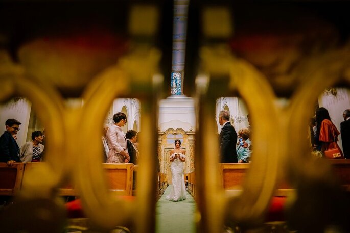 Tethos studio fotografico - cerimonia religiosa sposa