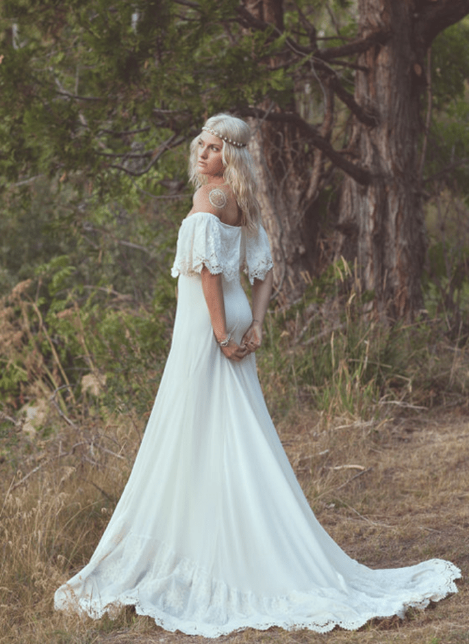 Un look de novia inspirado en un clásico romanticismo - Foto Daughters of Simone