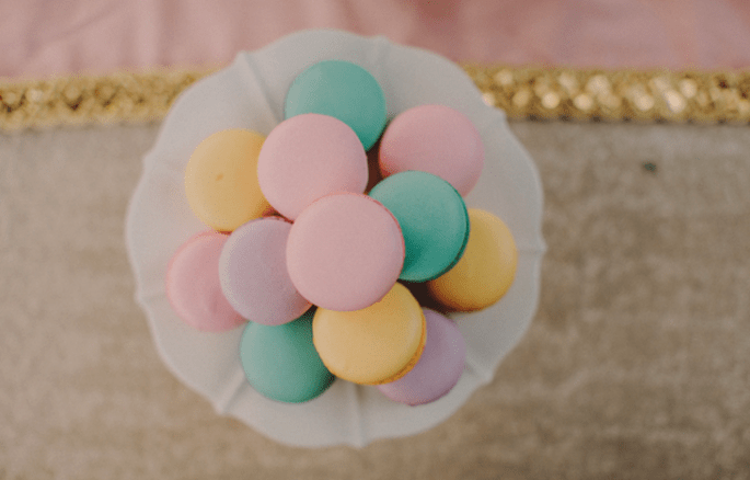 Macarons como postre para tu boda - Foto David Robertson