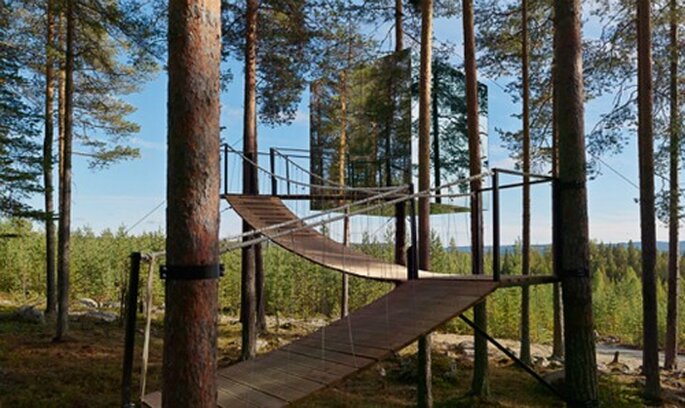 Des hôtels de qualité, validés et labellisés, telle est la vocation de Splendia - Tree-Hotel en Suède