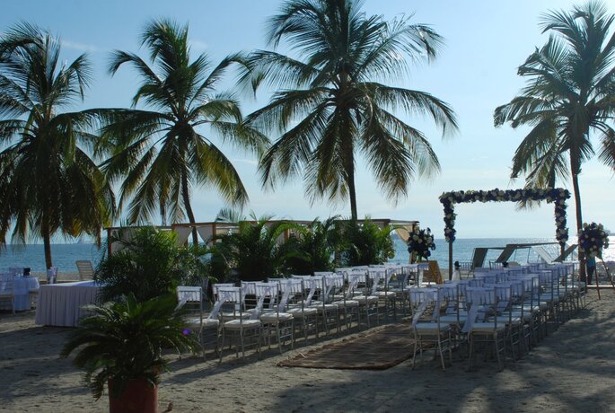 Zuana Beach Resort boda en la playa