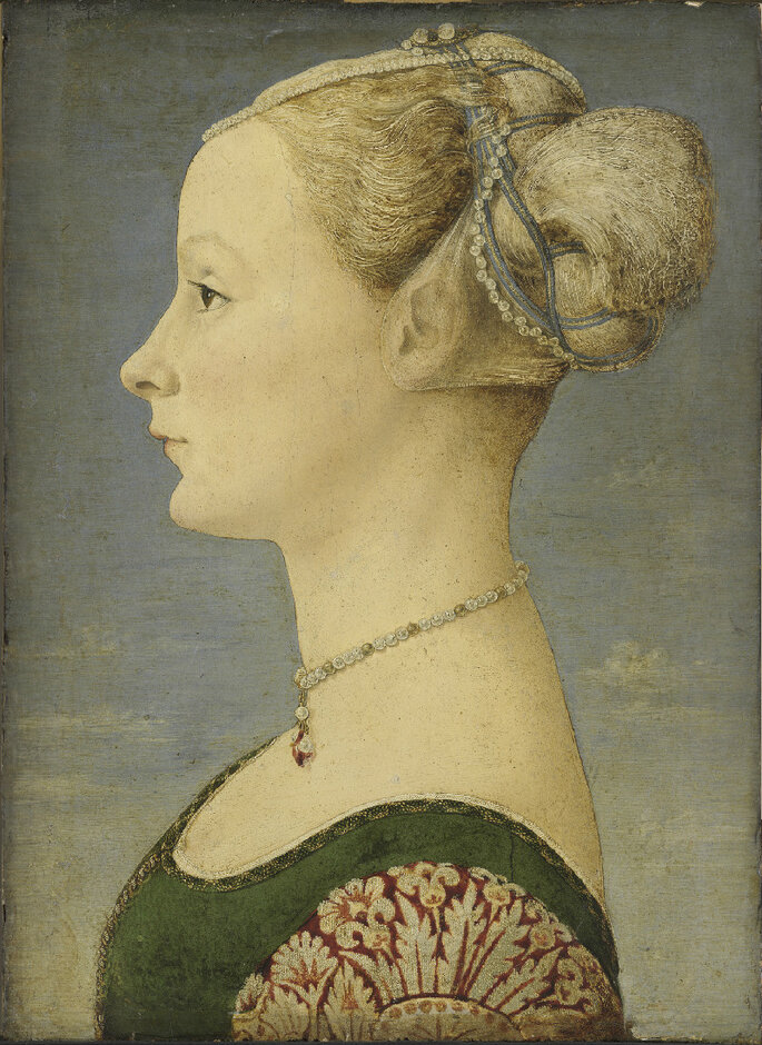 Piero del Pollaiolo Profilo di dama
