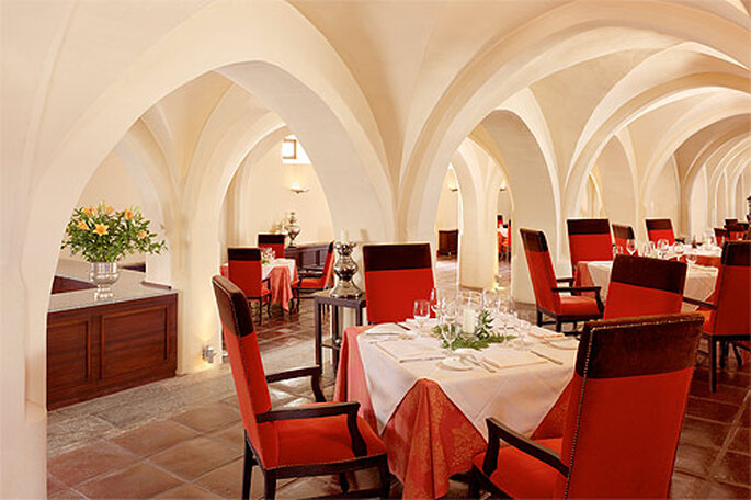 El restaurante Divinus, de cocina mediterránea. Foto: Convento do Espinheiro