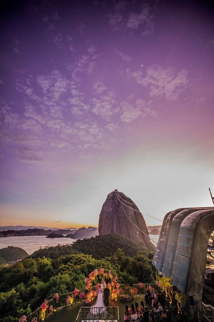 casamento no Pão de Açúcar