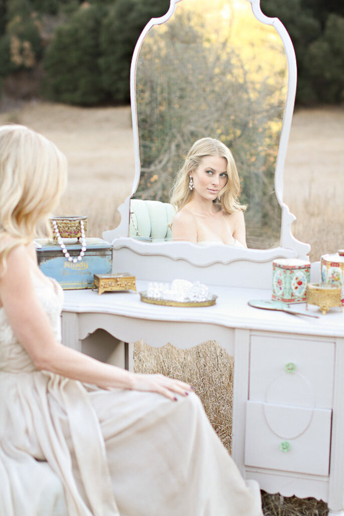 Espejos para la decoración de tu boda - Jennifer Ebert Photography