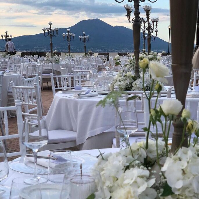 matrimonio con vista Vesuvio