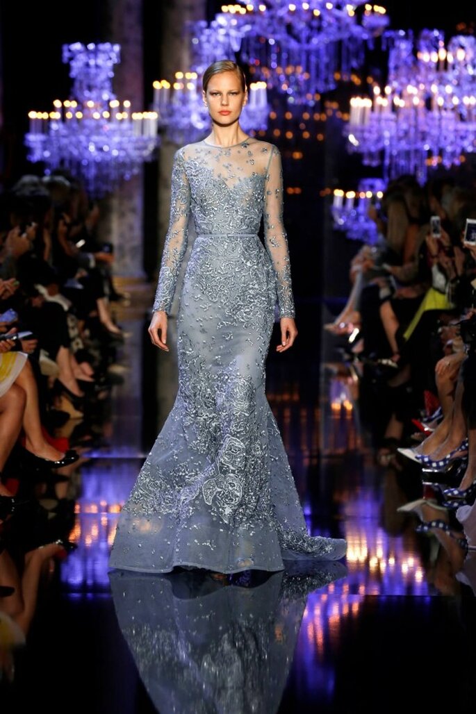 Vestidos de fiesta alta costura otoño 2014 - Foto Elie Saab