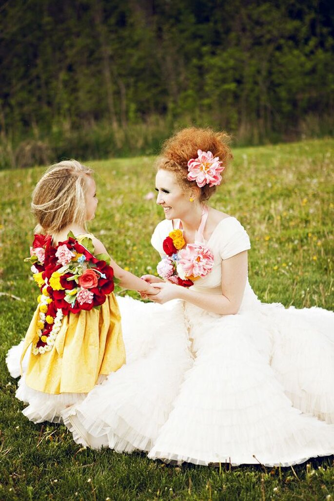 Decora tu boda con una inspiración en un jardín fantástico - Mikki Platt