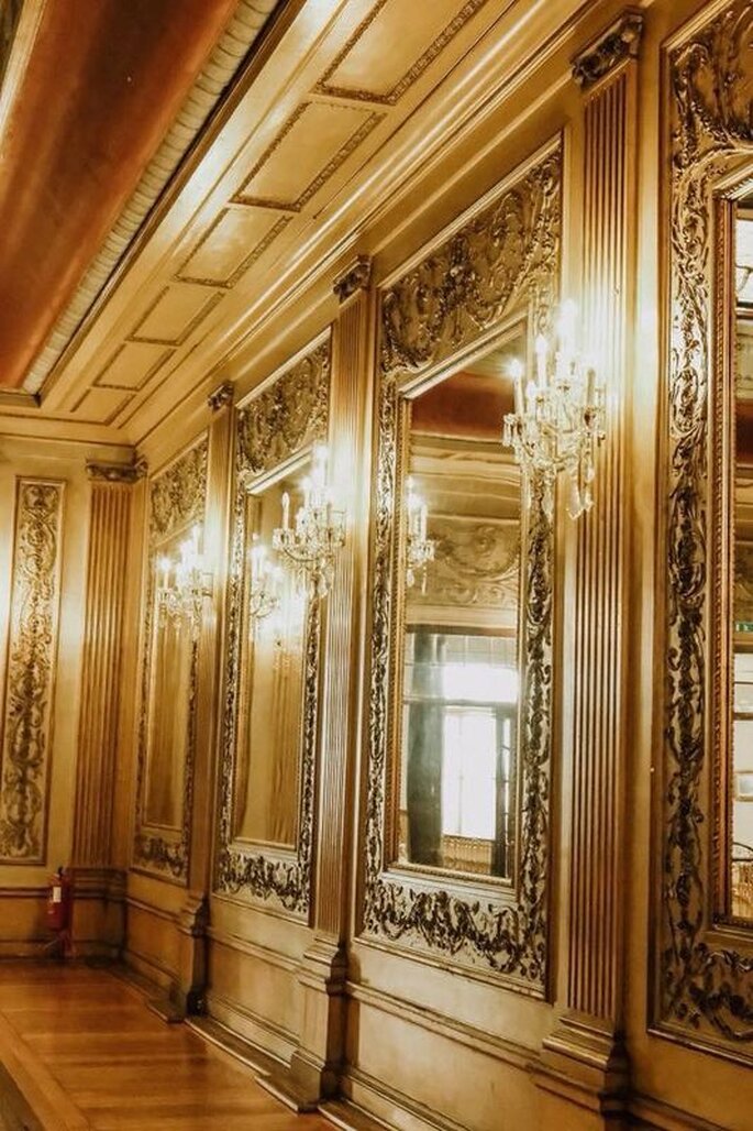 Interior do Palácio Ateneu Comercial - Porto
