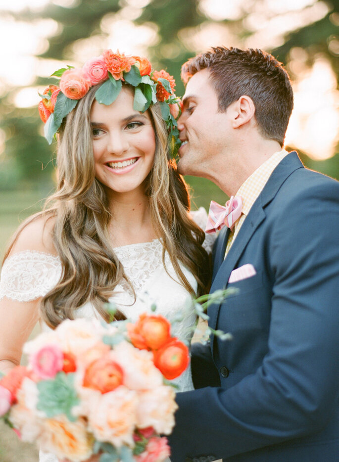 inspiration romantique pour mariage incroyable - Photo: Justin DeMutiis Photography