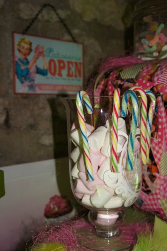 Aussi tendance qu'apprécié, le candy bar fait sensation dans un mariage ! - Photo : One Day Event