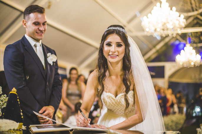 Casamento clássico no castelo