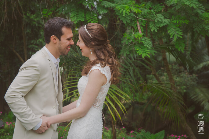 Casal feliz