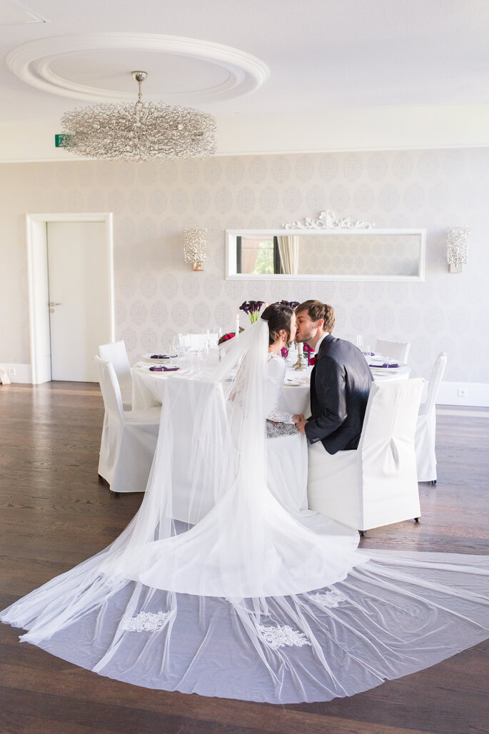 Herbstliche Hochzeitsinspirationen aus dem Schloss Hünigen