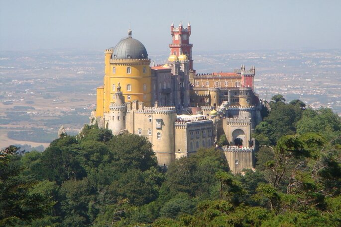 Palácio da Pena, em Sintra. Foto: Guillaume70 / Wikipedia