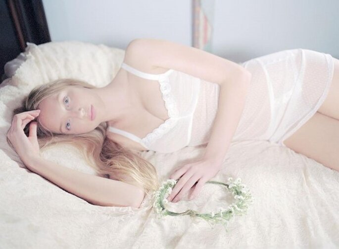 La colección de lencería más romántica para novias soñadoras de Erin Fetherston - Foto Cosabella