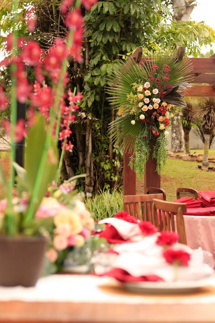 decoração floral casamento