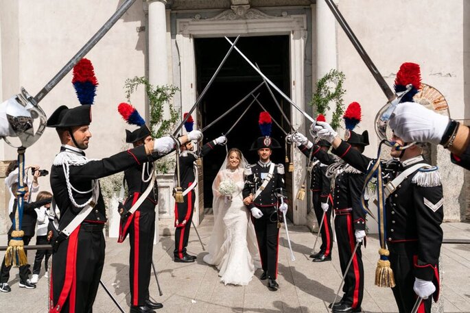 Carabinieri a nozze