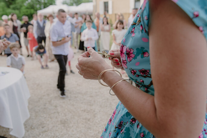 Jeu pour les invités d'un mariage