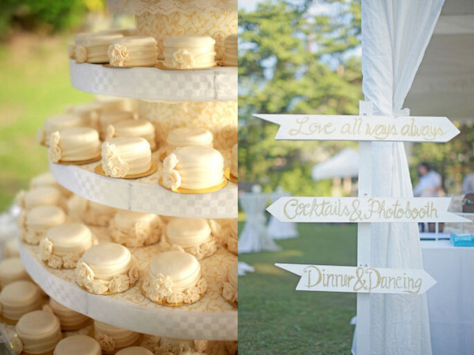 Real Wedding: Una boda perfecta en blanco - Foto Cherryblocks 