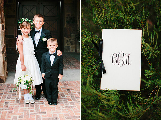 Real Wedding: Una boda romántica con lindos detalles de moños - Foto Josh Elliott