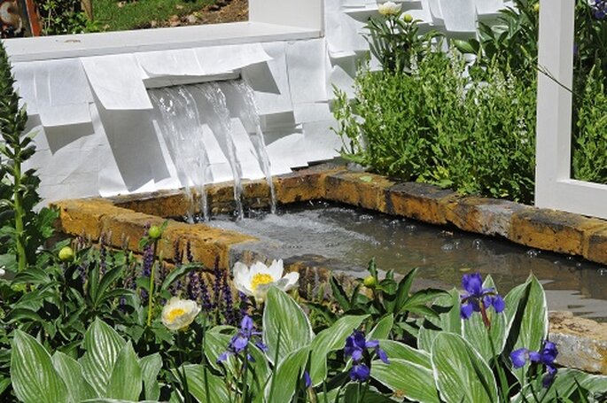 Jardín diseñado por Basildon Bond en 2011. Foto: Flower Chelsea Show.