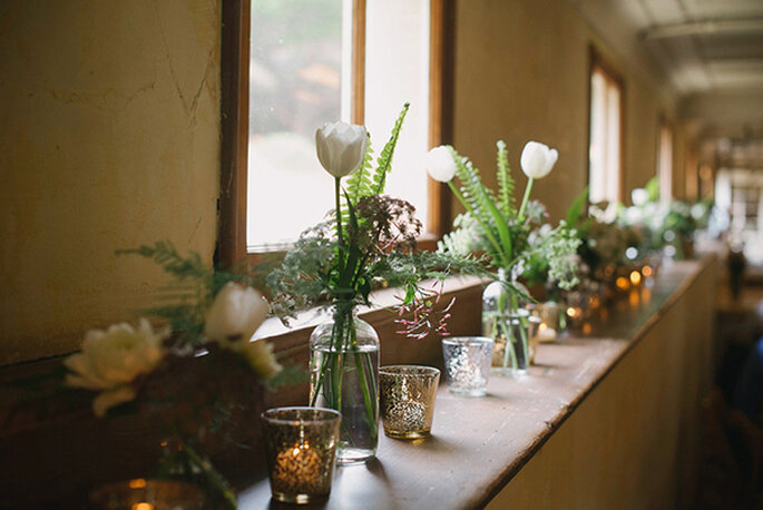 Una boda de encanto cubierta por una romántica neblina - Foto The Weaver House