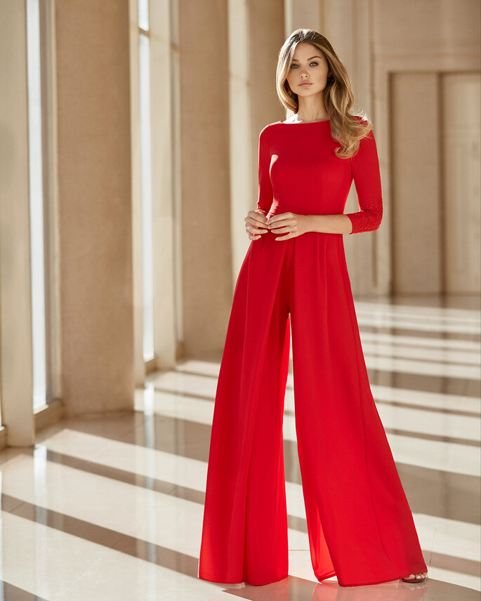 Vestidos Ropa Moda para mujer que bonito de Ian De Fiesta Encaje Rojos