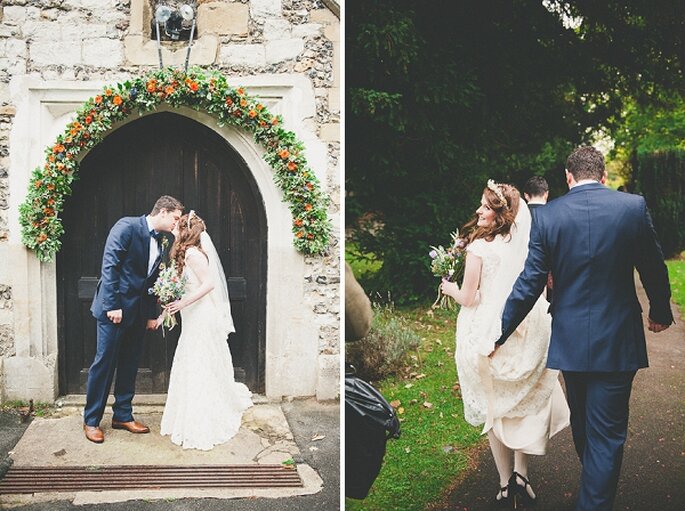 Una boda hipster inspirada en la magia de Alicia en el país de las maravillas - Foto Ellie Gilliard