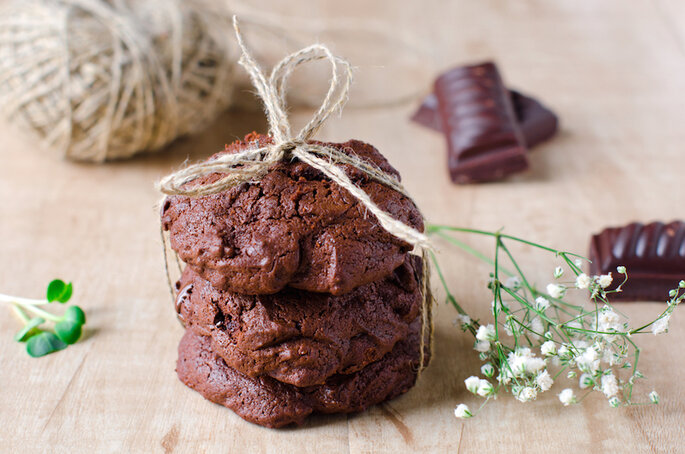 Les biscuits au chocolat sans sucre - Shutterstock