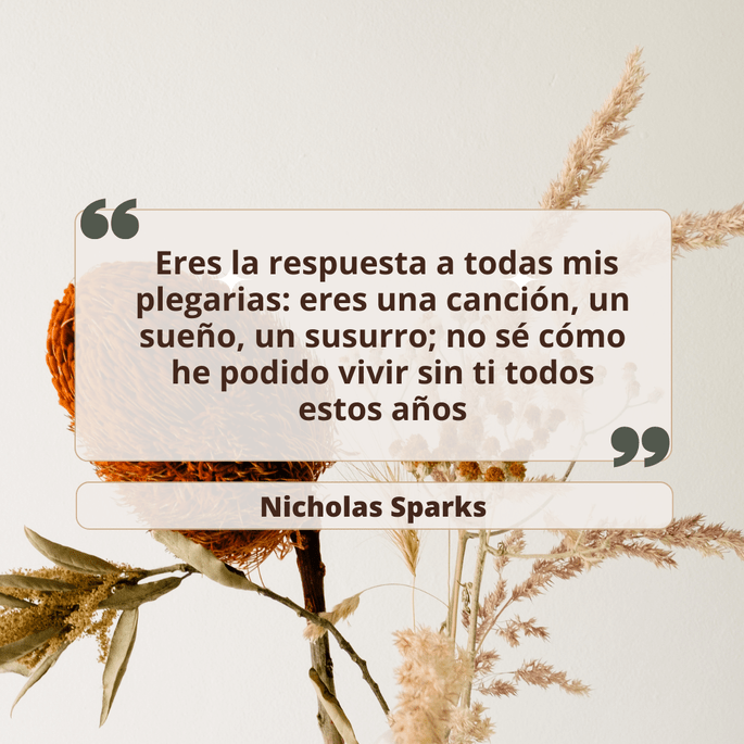 Palabras de Amor — La vida me ha enseñado que hay que creer en hechos