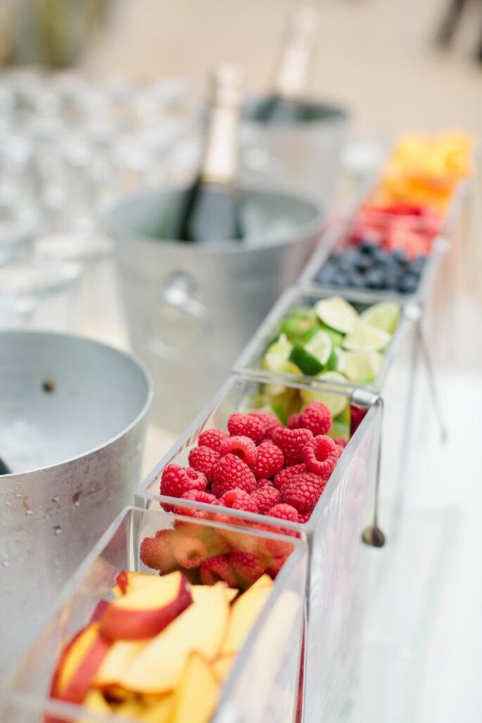Una novia saludable come frutas y verduras - Foto Swoon by Katie