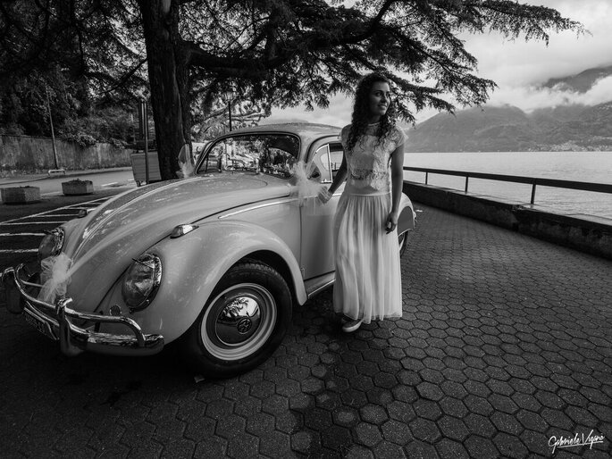 Ilaria Bosco - automobile vintage e sposa