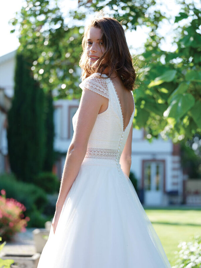 robe de mariée romantique dentelle