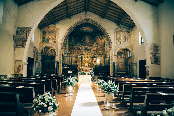 Addobbi Floreali nella Chiesa di San Michele al Pozzo Bianco: Alberto Menegardi 