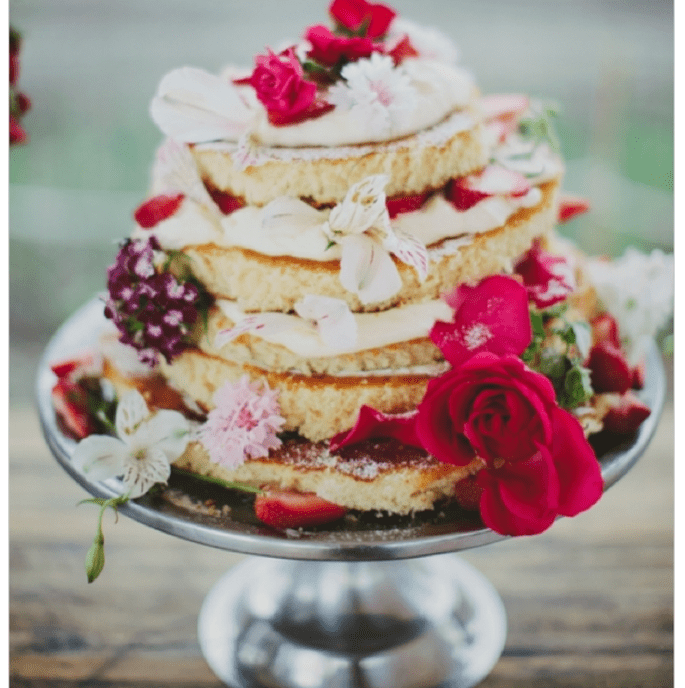 Los mejores pasteles de boda con estilo rústico - Foto Les Loups