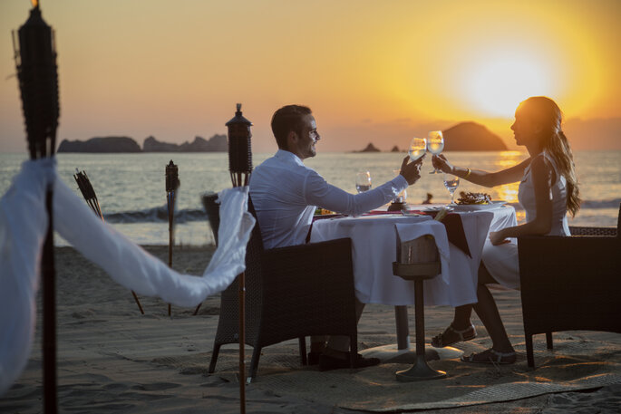 Cena Romántica en Ixtapa