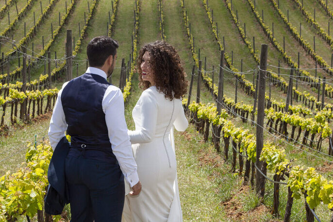 Fotografiada por Miguel Barranco: boda y postboda de María José y Roberto