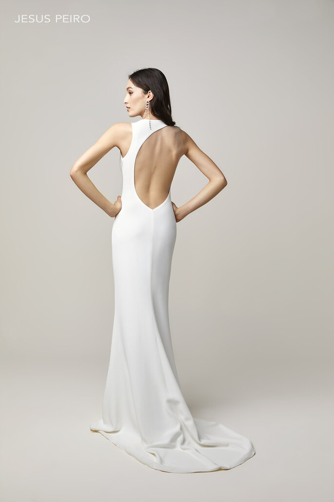100 vestidos de novia con espalda descubierta: ¡sensualidad que cautiva!