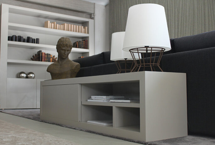 Mueble para televisión Beato. Foto: estudio41.
